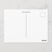 ビーチサンドリップルポストカード ポストカード (裏面)