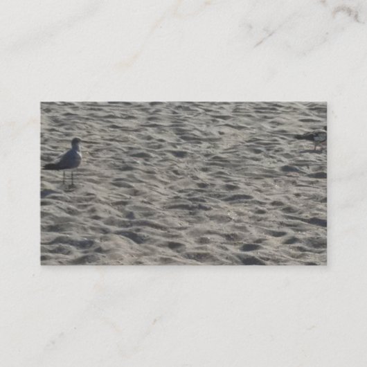 ビーチサンド名刺 名刺 (正面)