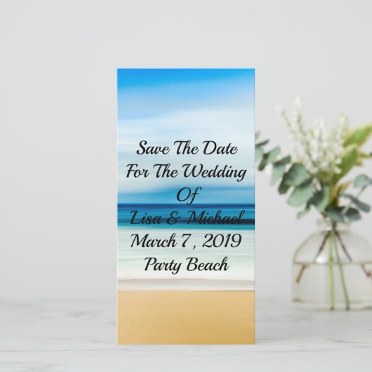 ビーチサンド海の日付を保存 セーブザデート (スタンド正面)