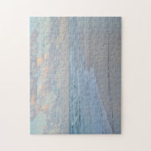 ビーチサンライズカルムウォーター芸術的アート懸命11 x 14 ジグソーパズル (縦)