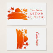 ビーチサンライズサンセットサンダーコーブ (正面&裏面)