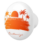 ビーチサンライズサンセットサンダーコーブ セラミックノブ (右)