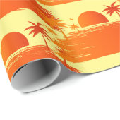 ビーチサンライズサンセットサンダー_コーブ ラッピングペーパー (ロールコーナー)