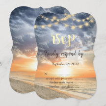 ビーチサンライズストリングライト シェル RSVP  