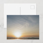 ビーチサンライズセレブレーションカード インビテーションポストカード (正面/裏面)