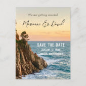 ビーチサンライズセーブ・ザ・デート案内はがき 案内ポストカード (正面)
