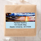 ビーチサンライズラベル ラベル (インサイチュ)