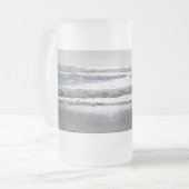 ビーチサンライズ フロストグラスビールジョッキ (正面左)