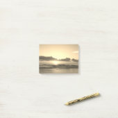 ビーチサンライズ ポストイット (デスク上)