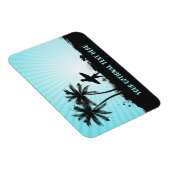 ビーチサーファーカスタム文字磁石 マグネット (右側)