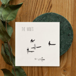 ビーチサーフィンウェディングコーヒーナプキン スタンダードカクテルナプキン