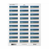 ビーチサーフコースト海 ラベル (フルシート)