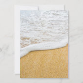 ビーチサーフンサンドリハーサルディナー招待状 招待状 (裏面)