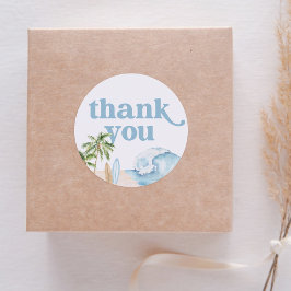 ビーチサーフ誕生日 ラウンドシール