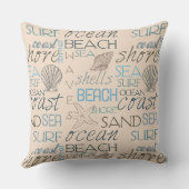 ビーチシェルシーサンドブルー クッション (裏面)