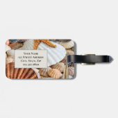 ビーチシェルスターフィッシュ荷物タグ ラゲッジタグ (裏面横)