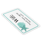 ビーチシェルズエアブロンバケーションレンタルWifi マグネット (右側)