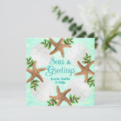 ビーチシェルズクリスマスラブリースフラット シーズンカード (スタンド正面)