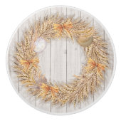 ビーチシェルリースドロワー/キャビネットノブ セラミックノブ (正面)