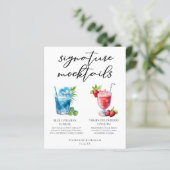 ビーチシグネチャーモックサマーメニュー (スタンド正面)