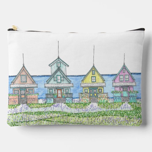 ビーチシャックシアンアクセサリーバッグ アクセサリーポーチ (正面)