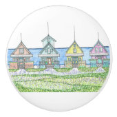 ビーチシャックドアノブ セラミックノブ (正面)