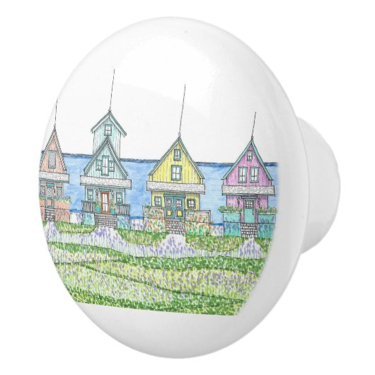 ビーチシャックドアノブ セラミックノブ (右)