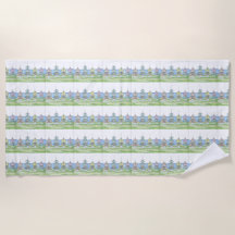 ビーチシャックライフ1;ビーチタオル