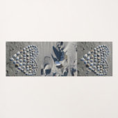 ビーチショアシーシェル海モーリエンジラール ヨガマット (裏面(横))