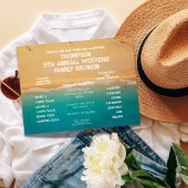 ビーチショアファミリー懇親会はがき ポストカード