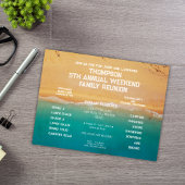 ビーチショアファミリー懇親会はがき ポストカード