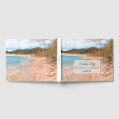 ビーチショア絵画ズレンタルゲストブック ゲストブック (全面)