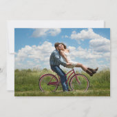 ビーチシンプル先ウェディング セーブザデート (裏面)