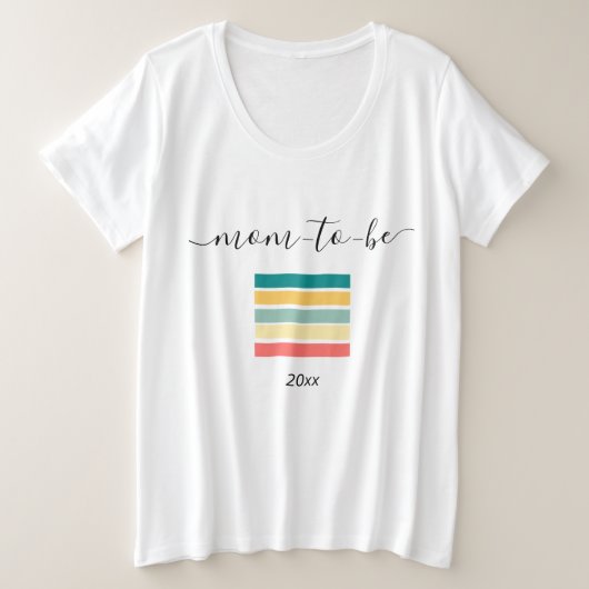 ビーチシーを得よう プラスサイズTシャツ (デザイン正面)