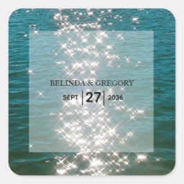 ビーチシーウォーター輝結婚き スクエアシール