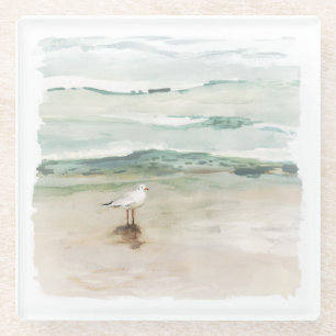 ビーチシーガルコーブ ガラスコースター