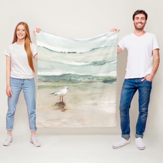 ビーチシーガルコーブ フリースブランケット (インサイチュ)