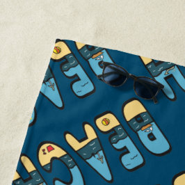 ビーチシーサイドホリデイ ビーチタオル