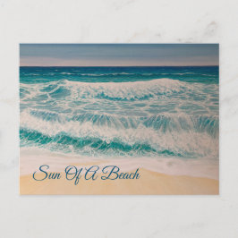 ビーチシーサーフサンオブアビーチ ポストカード