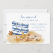 ビーチシーシェルの移動発表 招待状 (正面)