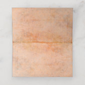 ビーチシーシェルエレガントウェディング婚約イベント プレイスカード (内部開封)