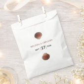 ビーチシーシェルク結婚ラムズ フェイバーバッグ (クリップ留めされた状態)