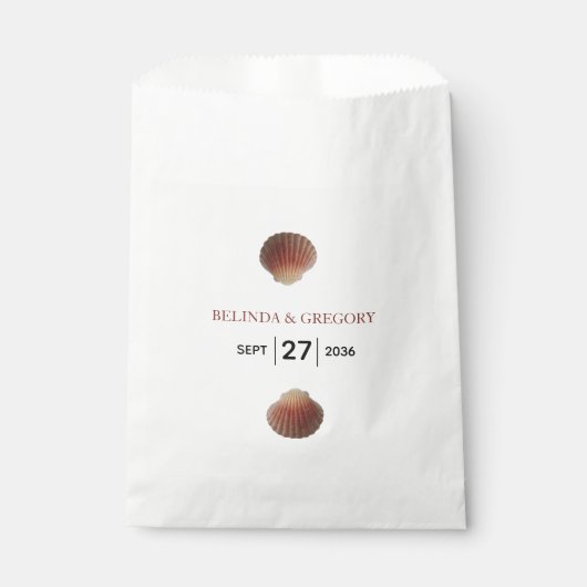 ビーチシーシェルク結婚ラムズ フェイバーバッグ (正面)