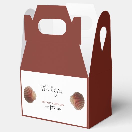 ビーチシーシェルク結婚ラムズ フェイバーボックス (オープン)