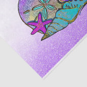 ビーチシーシェルグリッタースパークルバースデーパーティー 薄葉紙 (詳細)
