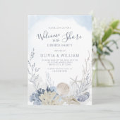 ビーチシーシェルコースタルディナーパーティー 招待状 (スタンド正面)