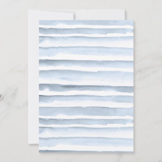 ビーチシーシェルコースタルディナーパーティー 招待状 (裏面)