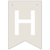 ビーチシーシェルサンドキャッスルヒトデハッピーバースデー バンティングフラッグ (第2の旗)