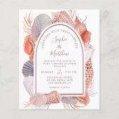 ビーチシーシェルズウォーターカラーコースト結婚ーズ (正面)