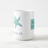 ビーチシーシェルズエアブロンバケーションレンタル コーヒーマグカップ (中央)